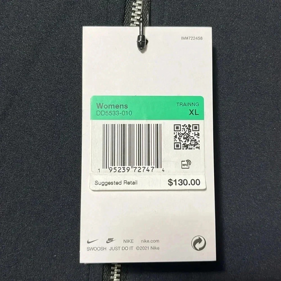 Nike Yoga Luxe DRI FIT Full Zip Jacket - Picture 10 of 12